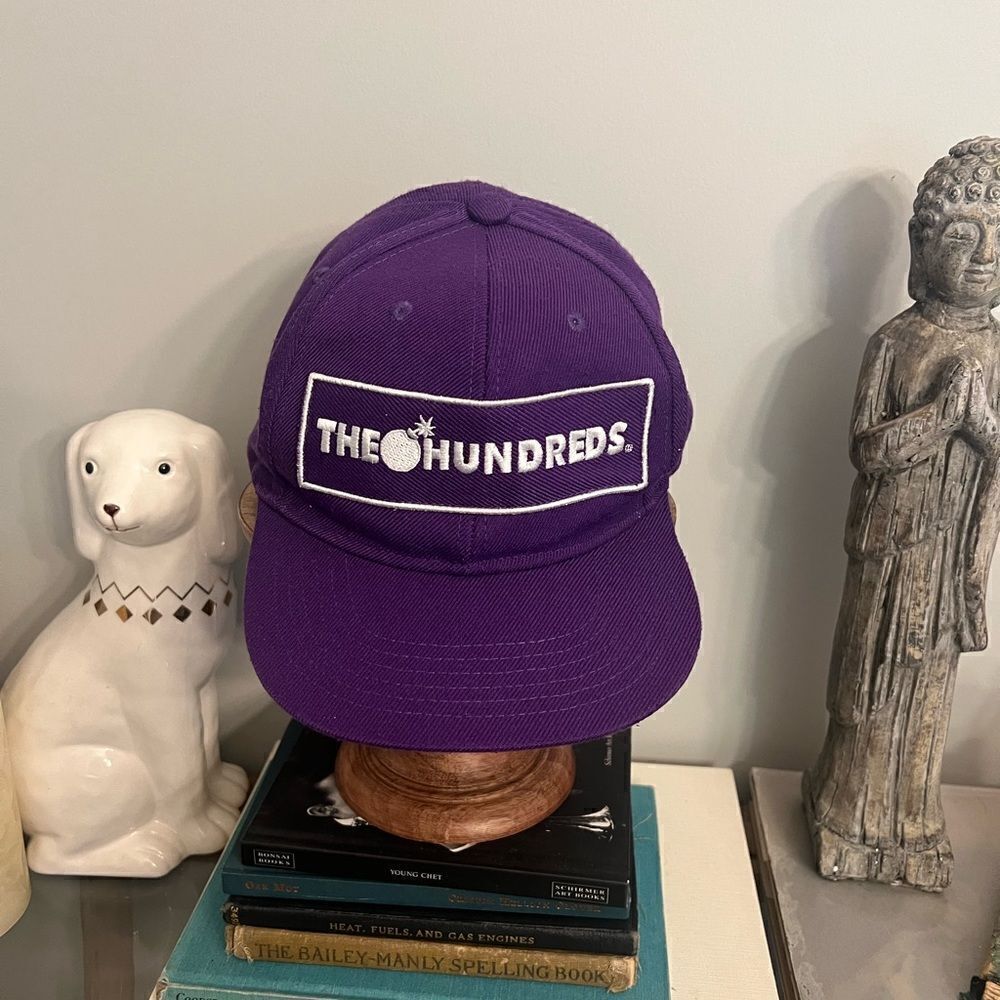 The Hundreds Patch wool blend SnapBack hat. Streetwear.